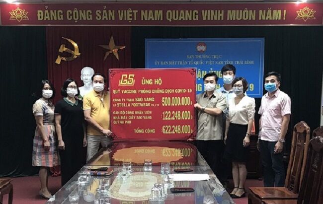 Thái Bình: Tiếp nhận trên 700 triệu đồng ủng hộ phòng, chống dịch từ các doanh nghiệp