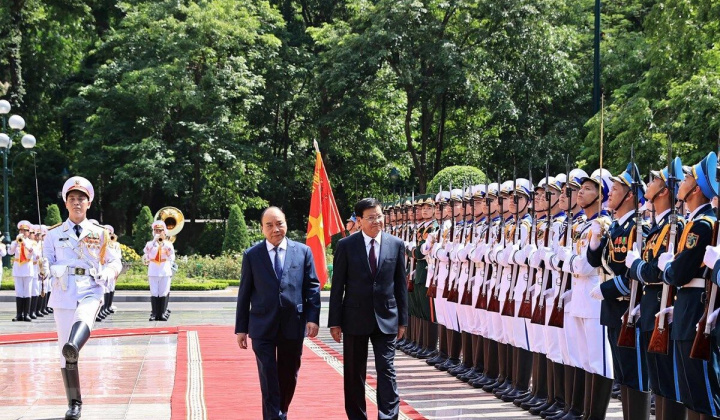 Tổng Bí thư, Chủ tịch nước Lào thăm hữu nghị chính thức Việt Nam