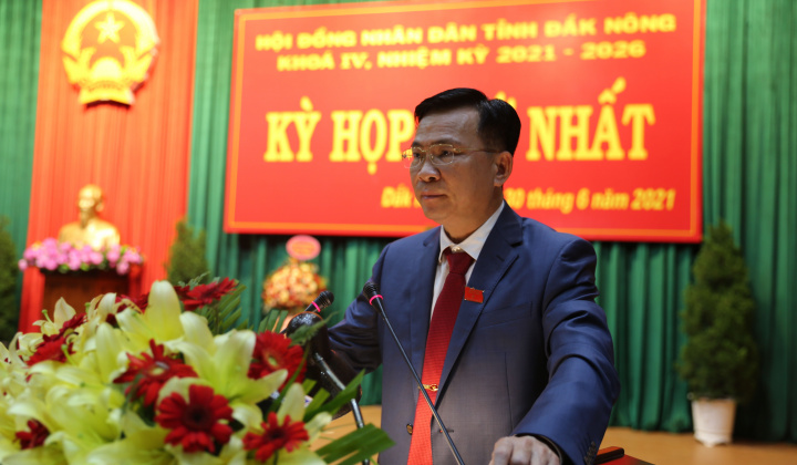 Đắk Nông có tân Chủ tịch UBND tỉnh