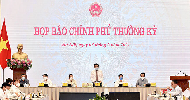 Họp báo Chính phủ tháng 5: Làm rõ nhiều vấn đề nóng