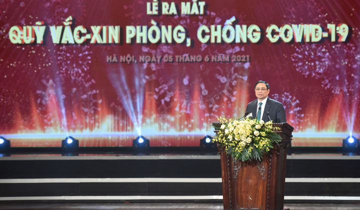 Ra mắt Quỹ Vaccine phòng chống Covid-19