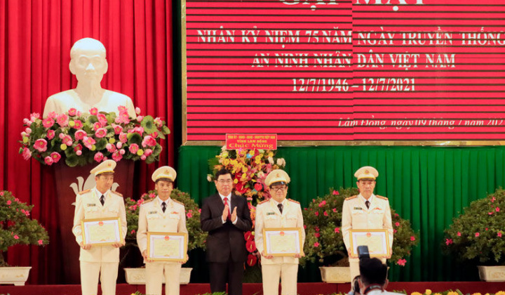 Lâm Đồng: Kỷ niệm 75 năm ngày truyền thống lực lượng An ninh Nhân dân Việt Nam