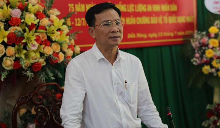 Công an Đắk Nông gặp mặt kỷ niệm 75 năm ngày truyền thống lực lượng An ninh Nhân dân Việt Nam