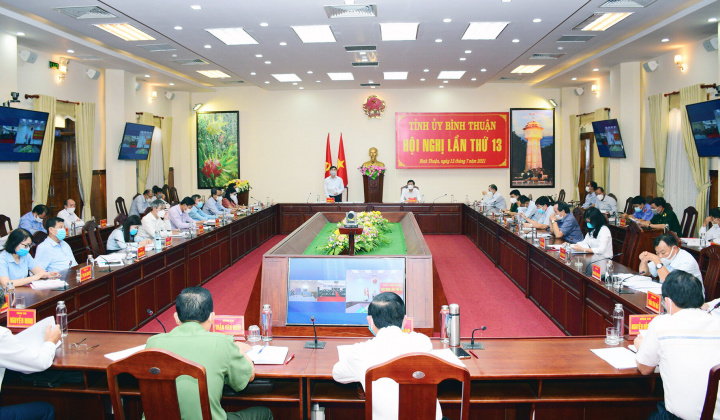 Hội nghị Tỉnh ủy Bình Thuận lần thứ XIII đánh giá nhiều nội dung