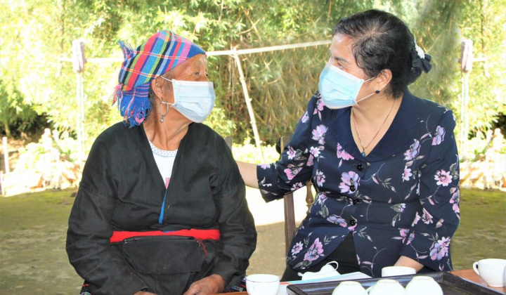 Lai Châu: Bí thư Tỉnh ủy Giàng Páo Mỷ thăm, tặng quà cho thương binh và gia đình liệt sĩ