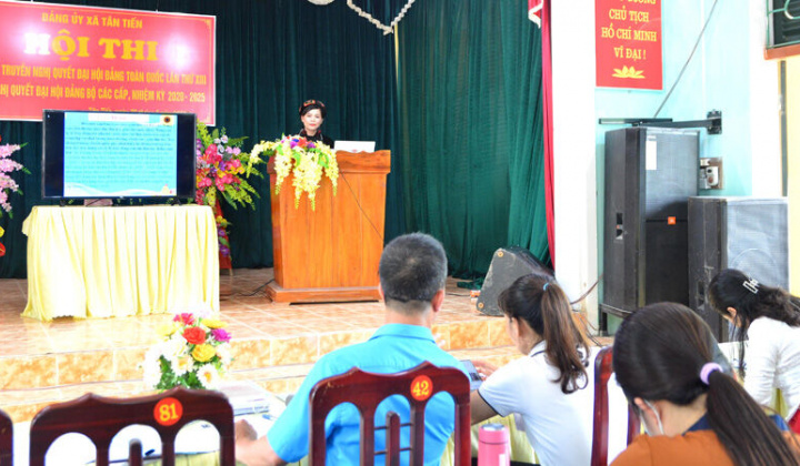 Tuyên Quang: Hội thi tuyên truyền nghị quyết đại hội Đảng các cấp