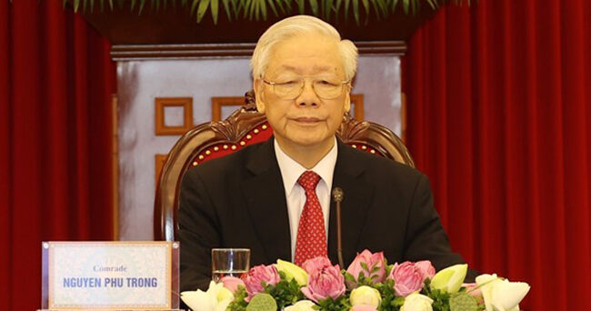 Tổng Bí thư dự Hội nghị thượng đỉnh giữa Đảng Cộng sản Trung Quốc với các chính đảng