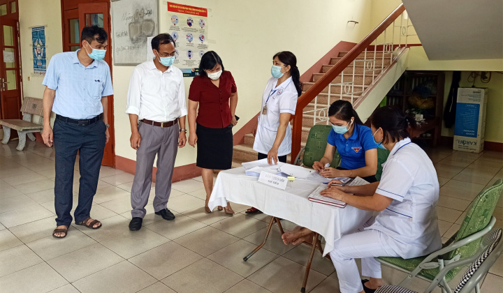 Phú Lương, Thái Nguyên: Triển khai tiêm vắc xin phòng Covid-19 trên diện rộng
