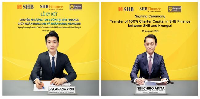 SHB sẽ chuyển nhượng 100% vốn tại SHB Finance cho Krungsri