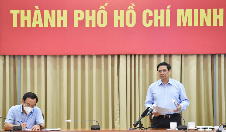 Thủ tướng Phạm Minh Chính: Củng cố vững chắc hơn, phát huy hiệu quả hơn 312 pháo đài chống dịch tại TPHCM