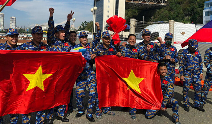 Hải quân nhân dân Việt Nam có Huy chương Bạc tại Army Games 2021