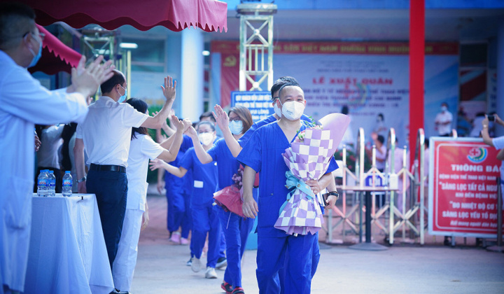 Bệnh viện Thể thao Việt Nam xuất quân chi viện TP.HCM chống dịch