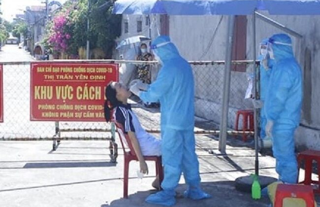 Nam Định: 11.403 người dân trong vùng giãn cách đều âm tính với SARS-CoV-2