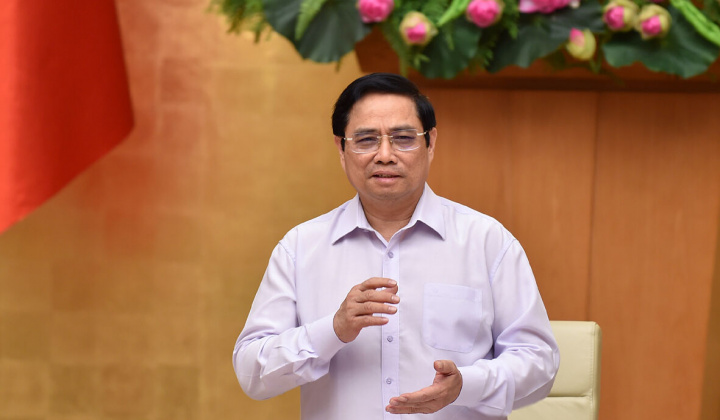 Thủ tướng kiểm tra trực tuyến công tác phòng, chống dịch ở Tiền Giang và Kiên Giang