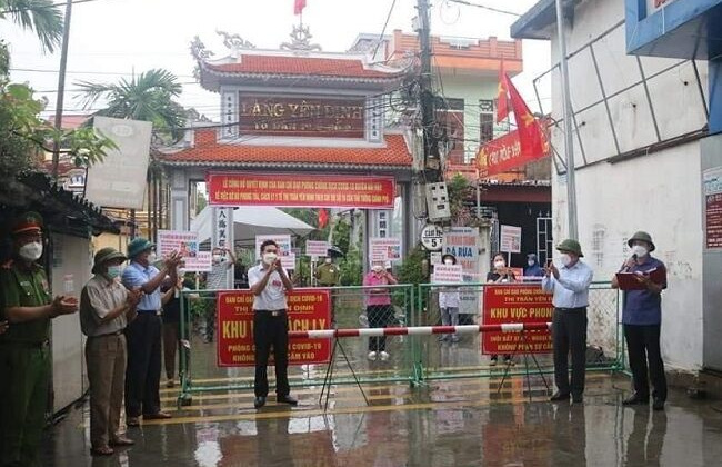 Nam Định: Huyện Hải Hậu dỡ bỏ phong tỏa cách ly và giãn cách xã hội