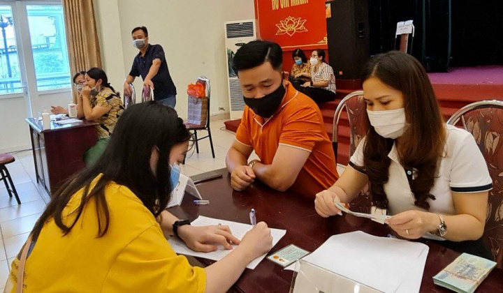 Quận Cầu Giấy hỗ trợ kịp thời người lao động khó khăn