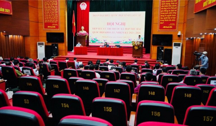 Lào Cai: Đoàn đại biểu Quốc hội tỉnh tiếp xúc cử tri tại huyện Mường Khương