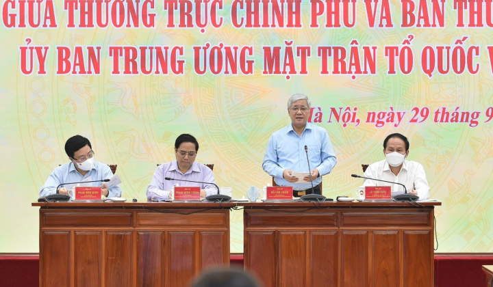 Nâng cao hiệu quả phối hợp công tác giữa Chính phủ và MTTQ Việt Nam