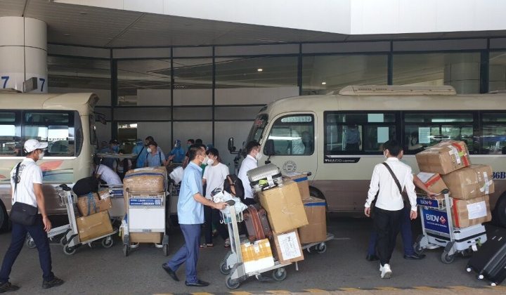 Thanh Hóa đón đoàn tình nguyện cán bộ y tế trở về từ tâm dịch TP Hồ Chí Minh