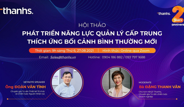 Phát triển năng lực quản lý cấp trung trong bối cảnh bình thường mới