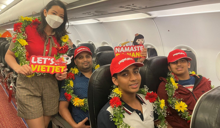 Bay dễ dàng từ Đà Nẵng tới thẳng Ahmedabad (Ấn Độ) cùng Vietjet