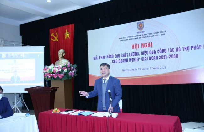 Phát huy hiệu quả trong công tác hỗ trợ pháp lý cho doanh nghiệp nhỏ và vừa