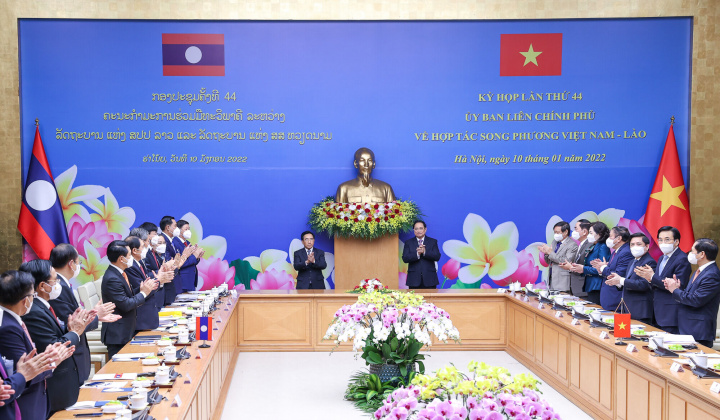 Kỳ họp lần thứ 44 Ủy ban liên Chính phủ Việt Nam-Lào