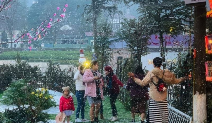 Sa Pa đón gần 20 nghìn lượt du khách dịp Tết Dương lịch