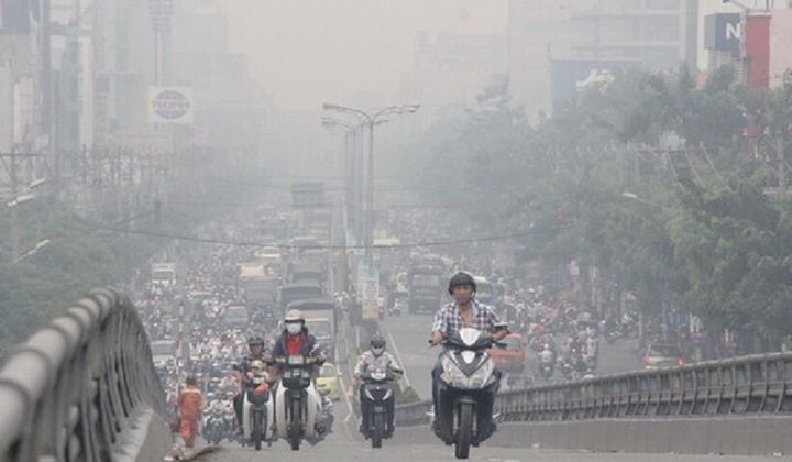 Chất lượng không khí Hà Nội sáng 4/1 kém nhất thế giới
