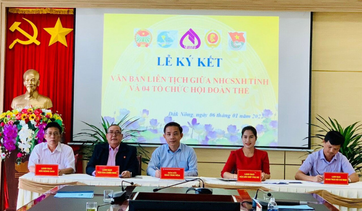 NHCSXH tỉnh Đắk Nông tổng kết hoạt động ủy thác năm 2021 và bàn phương hướng, nhiệm vụ năm 2022