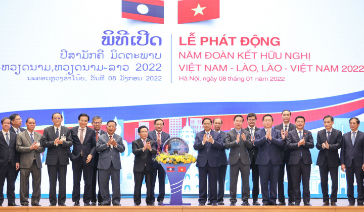 Phát động “Năm Đoàn kết hữu nghị Việt Nam-Lào, Lào-Việt Nam 2022”