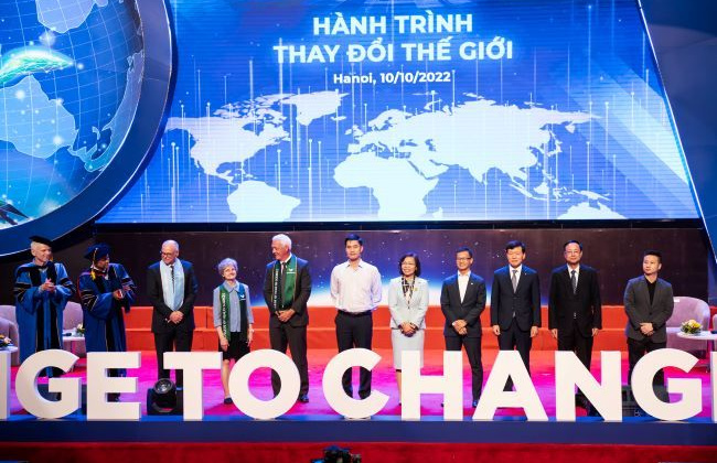 Toàn cảnh Lễ khai giảng “đặc biệt” ở Trường Đại học VinUni