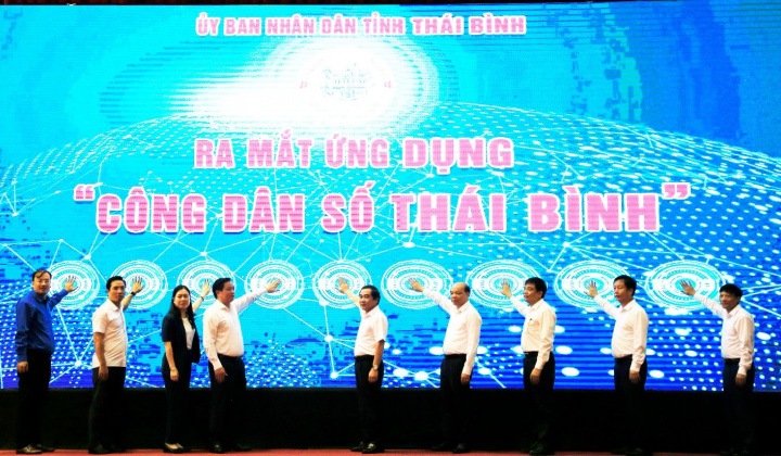 Thái Bình ra mắt ứng dụng ''Công dân số Thái Bình''