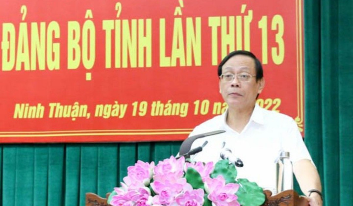Ninh Thuận: Hội nghị Đảng bộ tỉnh lần thứ 13