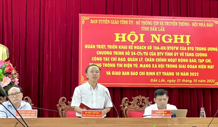 Đắk Lắk: Tăng cường công tác chỉ đạo, quản lý, chấn chỉnh, nâng cao chất lượng báo chí