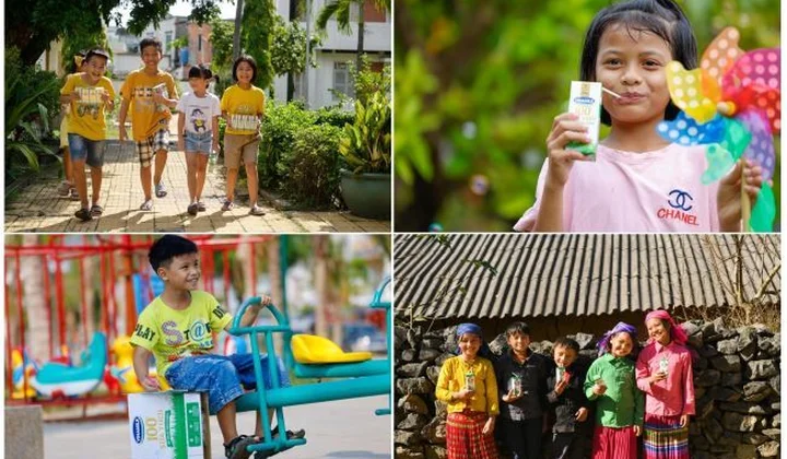 Vinamilk hỗ trợ hàng trăm ngàn sản phẩm cho học sinh và người dân 3 tỉnh miền trung bị thiên tai