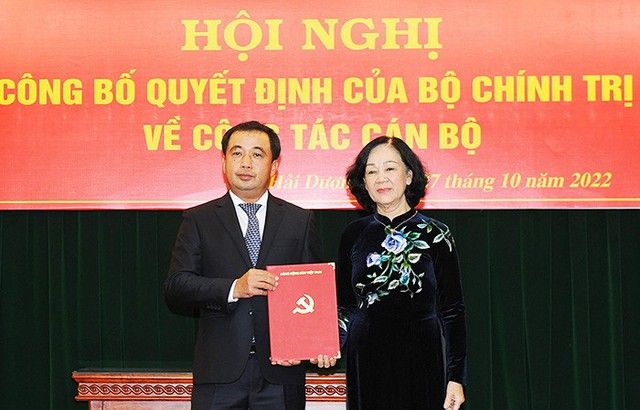 Hải Dương có tân Bí thư Tỉnh ủy