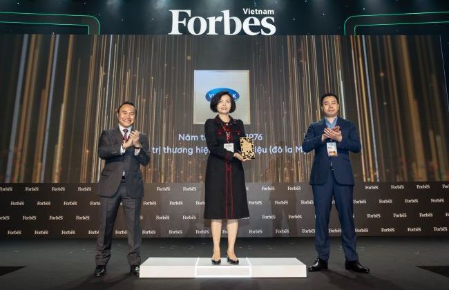 Vinamilk - Thương hiệu ‘Tỷ USD’ duy nhất trong Top 25 thương hiệu F&B dẫn đầu của Forbes Việt Nam