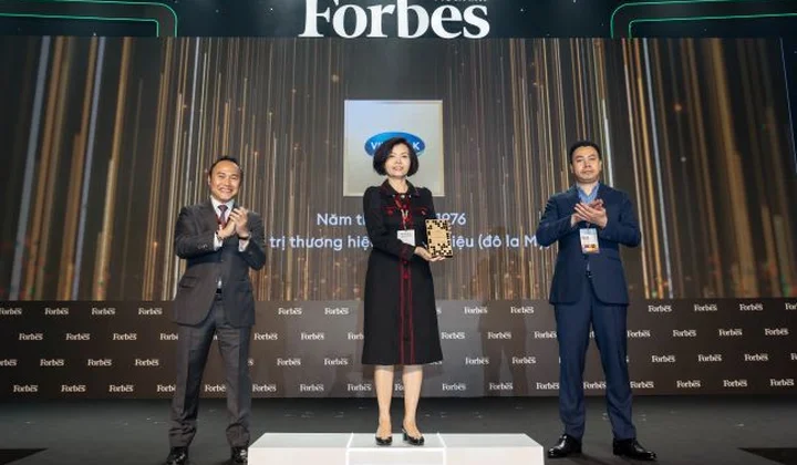 Vinamilk - Thương hiệu ‘Tỷ USD’ duy nhất trong Top 25 thương hiệu F&B dẫn đầu của Forbes Việt Nam