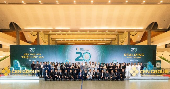 Kỉ niệm 20 năm thành lập Cen Group tổ chức Đại lễ hội “Hiện thực hóa triệu ước mơ” và công bố nhận diện thương hiệu mới