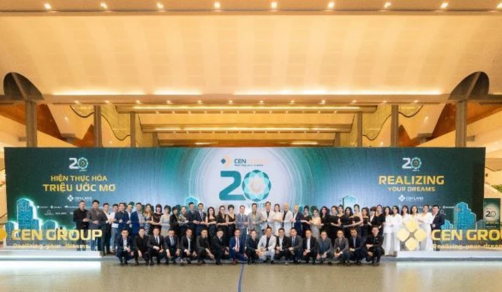 Kỉ niệm 20 năm thành lập Cen Group tổ chức Đại lễ hội “Hiện thực hóa triệu ước mơ” và công bố nhận diện thương hiệu mới
