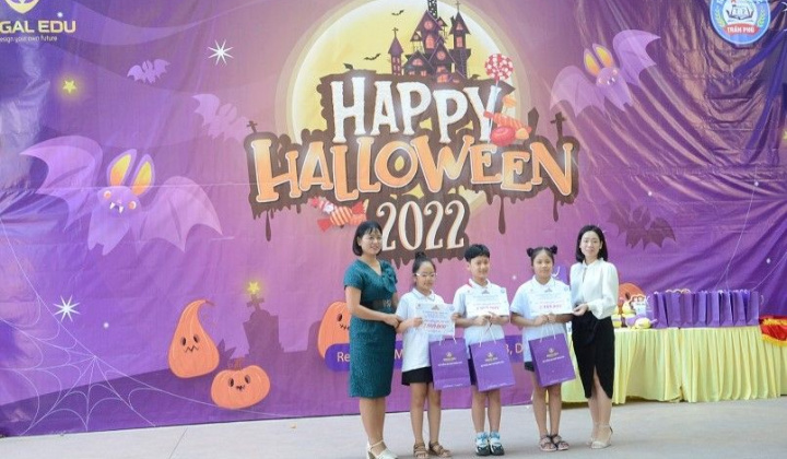 Happy Halloween 2022 - Trải nghiệm mới mẻ, ly kỳ cho các em học sinh Tiểu học Trần Phú, Hà Đông