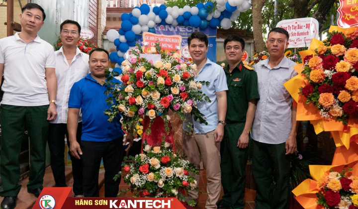 Hãng sơn Kantech: Khai trương Nhà phân phối Lâm Hảo - Thái Bình