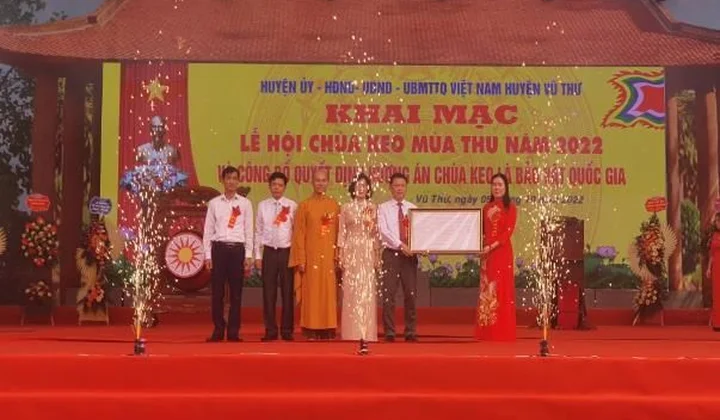 Thái Bình: Khai mạc lễ hội chùa Keo mùa Thu năm 2022