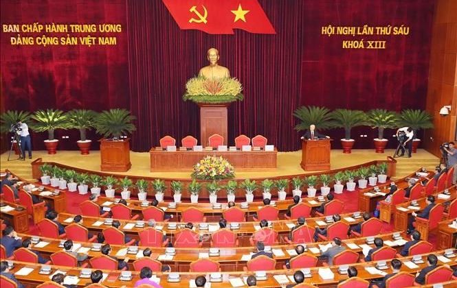 Bế mạc Hội nghị lần thứ sáu Ban Chấp hành Trung ương Đảng khóa XIII