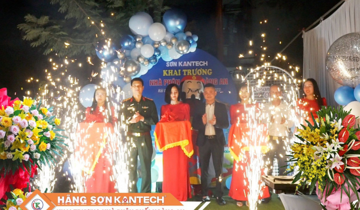 Hãng sơn Kantech: Khai trương Nhà phân phối Hoàng An - TP.Hải Dương