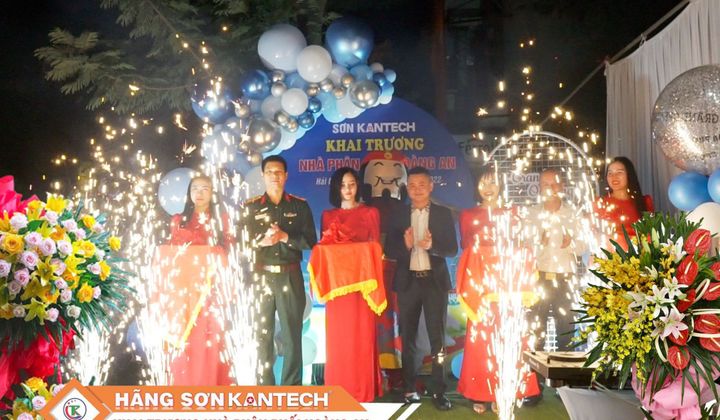 Hãng sơn Kantech: Khai trương Nhà phân phối Hoàng An - TP.Hải Dương