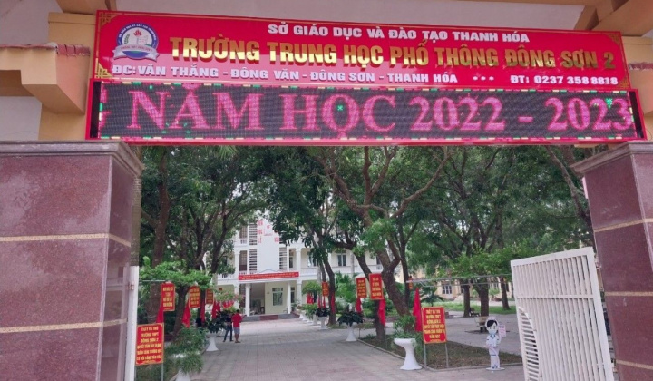 Trường THPT Đông Sơn 2: Chặng đường 20 năm hình thành và phát triển