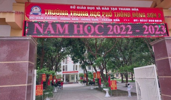 Trường THPT Đông Sơn 2: Chặng đường 20 năm hình thành và phát triển