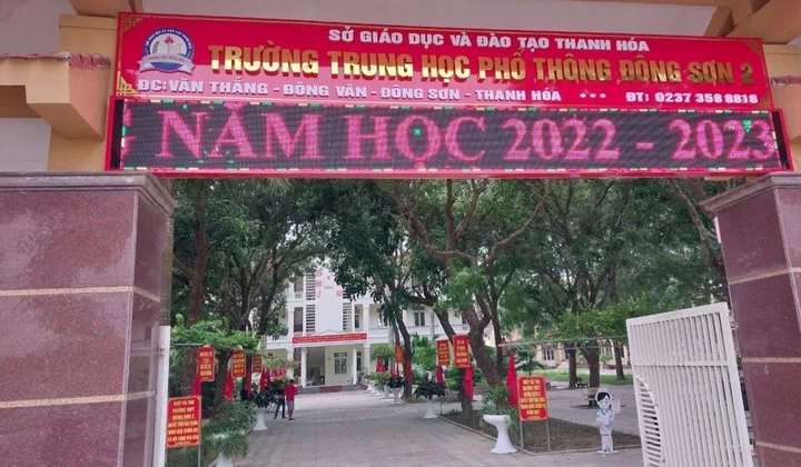 Trường THPT Đông Sơn 2: Chặng đường 20 năm hình thành và phát triển